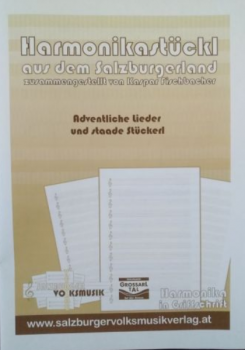 Staade Stückl und Adventweisen für Harmonika in Griffschrift