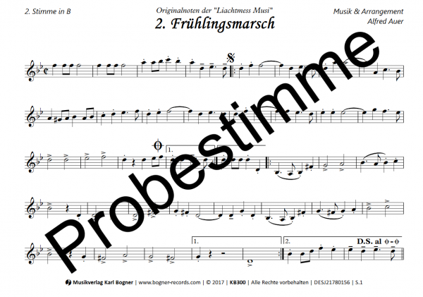 Notenheft Tanzlmusik Liachtmess Musi