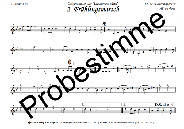 Notenheft Tanzlmusik Liachtmess Musi