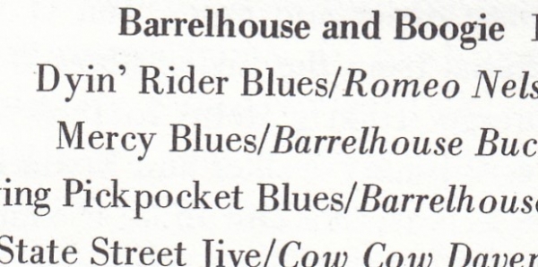 Barrelhouse and Boogie Piano Eric Kriss