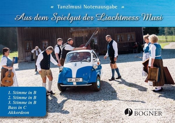 Notenheft Tanzlmusik Liachtmess Musi