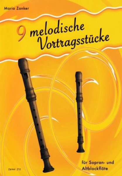 9 melodische Vortragsstücke