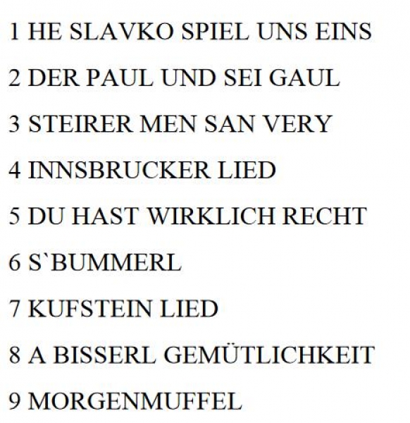 Stimmungslieder 3